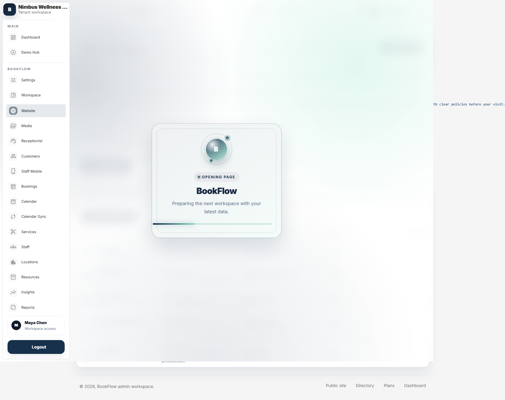 Website AI helper