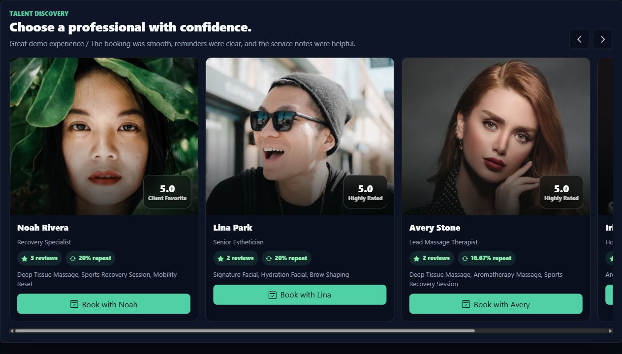 Nimbus team page